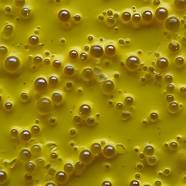 Sprinkle glass microbeads on the road surface